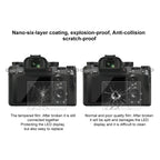 PULUZ 2.5D 9H Tempered Glass Film for Sony ILCE-9 (A9), Compatible with Sony A99 / HX400 / H300 / A99II / A7RIII / A7RII / A77II / WX500 / HX90V / HX7 / HX9 / HX100 / WX9 / HX30 / HX200 / W670 / W630 / WX100, Samsung WB1100 / EX2F, Olympian VH-410     ...