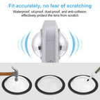 PULUZ Lens Guard PC Protective Cover Kits for Ricoh Theta SC2 / S / V