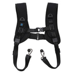 PULUZ Quick Release Double Shoulder Harness Soft Pad Decompression Foam Strap Belt for DSLR Digital Cameras, Double Shoulder(AE), Double Shoulder