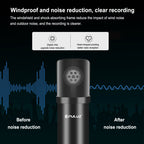 PULUZ Studio Broadcast Professional Singing Microphone Kits with Suspension Scissor Arm & Metal Shock Mount & USB Sound Card, Microphone Kits (Black), Microphone Kits (Silver)
