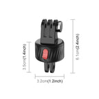 PULUZ Action Camera Magnetic Base Adapter, Magnetic Base