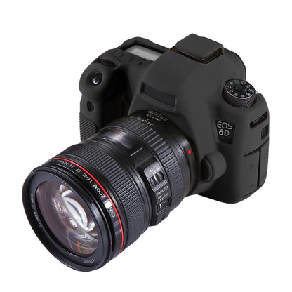 PULUZ Soft Silicone Protective Case for Canon EOS 6D, For Canon 6D