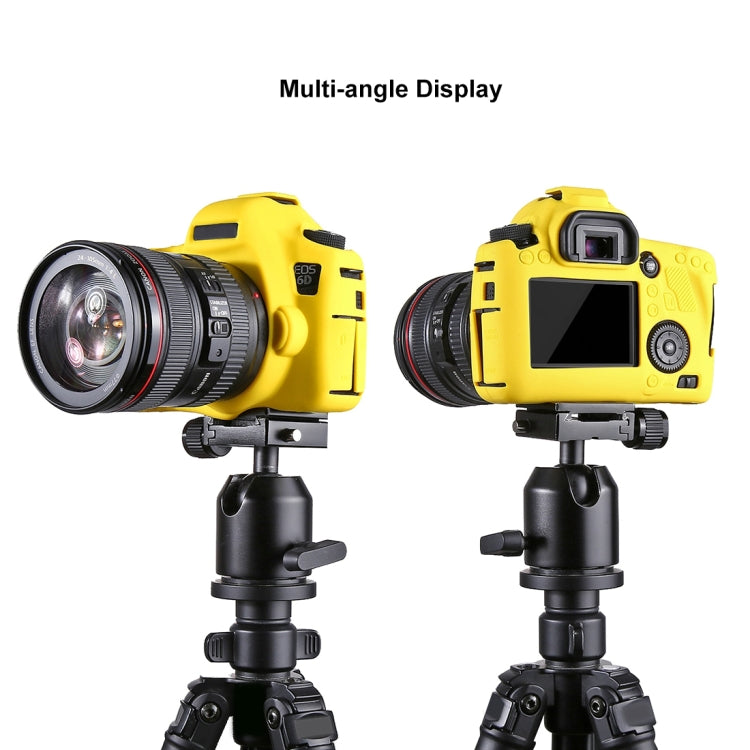 PULUZ Soft Silicone Protective Case for Canon EOS 6D, For Canon 6D