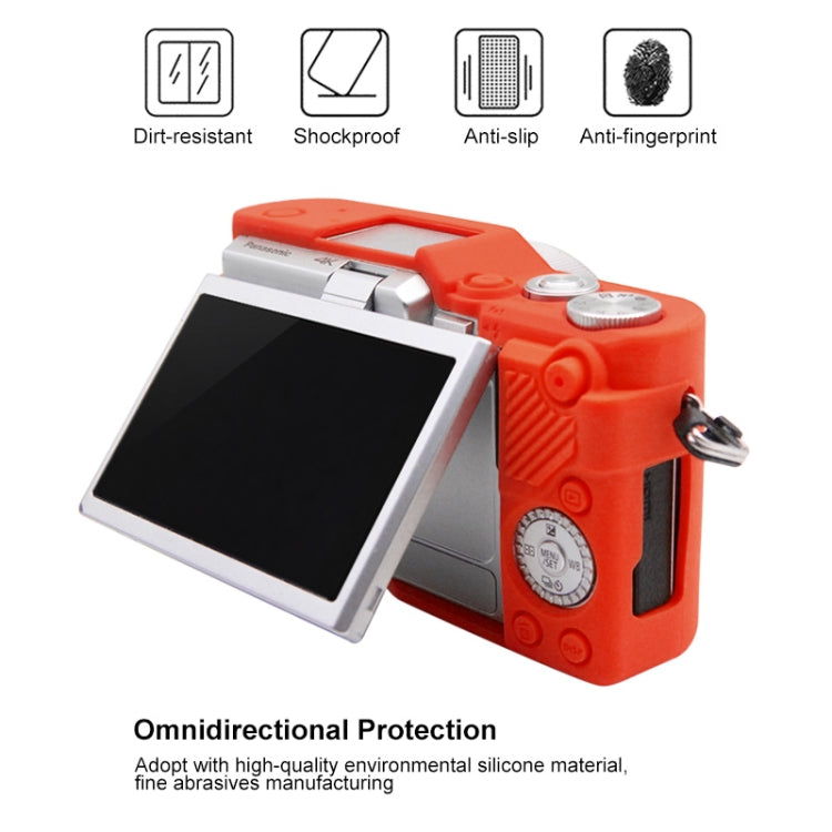 PULUZ Soft Silicone Protective Case for Panasonic Lumix GF10, For Panasonic Lumix GF10