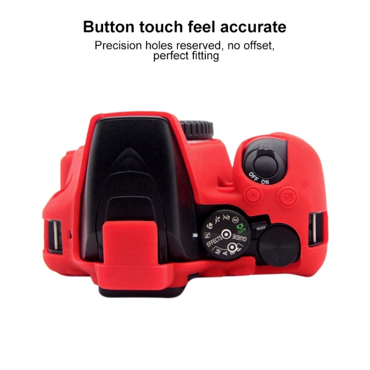 PULUZ Soft Silicone Protective Case for Nikon D3500, For Nikon D3500