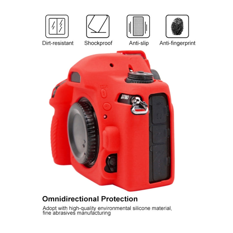 PULUZ Soft Silicone Protective Case for Nikon D780, For Nikon D780