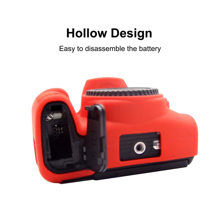 PULUZ Soft Silicone Protective Case for Canon EOS 850D, For Canon EOS 850D