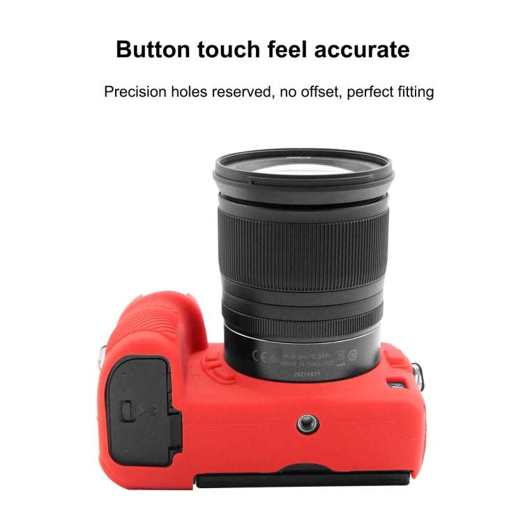 PULUZ Soft Silicone Protective Case for Nikon Z6 II, For Nikon Z6 II