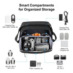 PULUZ Portable Carry Bag Single Shoulder Storage Bag for DJI Mini Series Drone / DJI Osmo Pocket Series