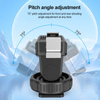 For DJI Osmo Action 5 Pro / 4 / 3 PULUZ Cold Shoe Gimbal Quick Release Base Adapter, For DJI Osmo Action 5 Pro / 4 / 3