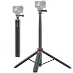 PULUZ 1.3m Action Camera Selfie Stick Tripod Vlog Live Streaming Holder, 1.4m Action Camera Tripod