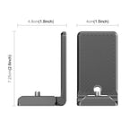 PULUZ Folding Magnetic Mount Base L Bracket For Insta360 X4 / X5 / DJI Pocket 3, For Insta360 X4 / X5 / DJI Pocket 3