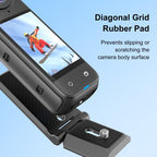 PULUZ Folding Magnetic Mount Base L Bracket For Insta360 X4 / X5 / DJI Pocket 3, For Insta360 X4 / X5 / DJI Pocket 3