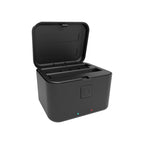 For Insta360 X5 PULUZ Dual-Batteries Charging Box Battery & Memory Card Storage Case, For Insta360 X5 Batteries Charging Box