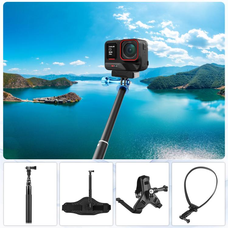 For Insta360 X5 / Ace / Ace Pro PULUZ Magnetic Quick Release Base Mount