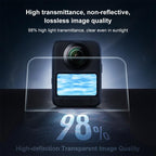 For DJI Osmo 360 PULUZ Screen Explosion-proof Tempered Glass Films, Screen  Film