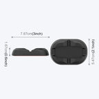 For DJI Osmo 360 PULUZ Car Silicone Base Stand, Car Silicone Base