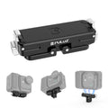 For Insta360 GO Ultra PULUZ Magnetic Aluminum Alloy Quick Release Base Mount, For Insta360 GO Ultra Aluminum Alloy