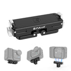 For Insta360 GO Ultra PULUZ Magnetic Aluminum Alloy Quick Release Base Mount, For Insta360 GO Ultra Aluminum Alloy