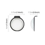 For DJI Osmo 360 PULUZ Optical Tempered Glass Cover Protective Lens Guard