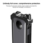 For Insta360 X3 PULUZ Metal Protective Cage Rig Housing Frame with Expand Cold Shoe Base & Tripod Adapter, Metal Cage US Stock, For Insta360 X3