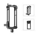For Insta360 X3 PULUZ Metal Protective Cage Rig Housing Frame with Expand Cold Shoe Base & Tripod Adapter, For Insta360 X3