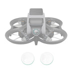 For DJI Avata PULUZ 2pcs Tempered Glass Drone Lens Film, For DJI Avata