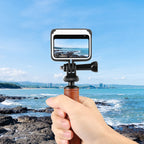 For Insta360 GO 3 PULUZ Camera Battery Case Cooling Plastic Protective Frame, Cooling Plastic Protective Frame