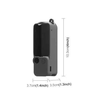For DJI OSMO Pocket 3 PULUZ  3 in 1 Silicone Cover Case Set, Silicone Case Black, Silicone Case Red, Silicone Case White