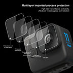 For GoPro Hero11 Black Mini PULUZ 2pcs Lens Tempered Glass Film, For GoPro Hero11 Black Mini
