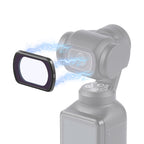 For DJI Pocket 3 PULUZ Magnetic Camera Lens UV Filter, UV Filter