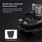 PULUZ Motorcycle Windshield Action Camera Mount Clip for GoPro Hero12 Black / DJI Osmo Action 4 / Insta360 X4 / Ace Pro and Other Action Cameras, Windshield Clip I