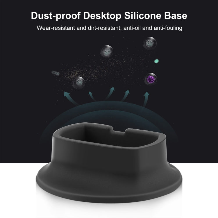 For DJI Insta360 X4 PULUZ Silicone Dock Desktop Fixed Base Bracket, For Insta360 X4