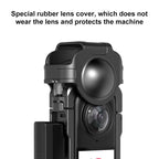 For Insta360 X4 PULUZ Metal Protective Cage Rig Housing Frame with Lens Cover, For Insta360 X4