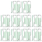 For Samsung Galaxy Z Fold5 SM-F946B 10pcs Main LCD Screen Front Housing Adhesive, For Samsung Galaxy Z Fold5