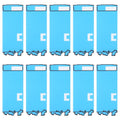 For Samsung Galaxy Z Flip4 SM-F721B 10pcs Front Housing Adhesive, For Samsung Galaxy Z Flip4