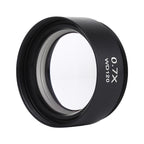 Stereo Microscopes Auxiliary Objective Lens Barlow Lens Magnifier 0.7X WD120, 0.7X WD120