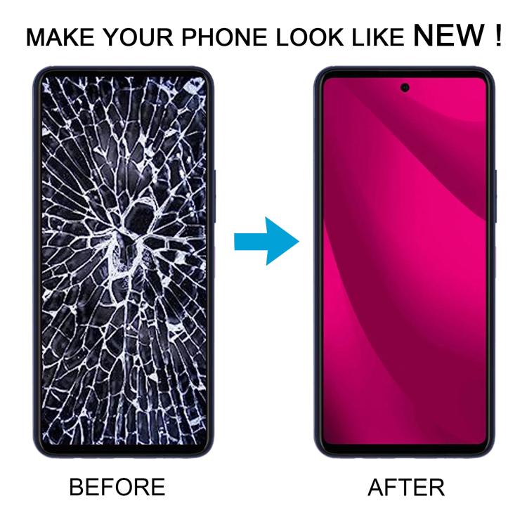 For T-mobile Revvl 7 Pro Original LCD Screen Digitizer Full Assembly with Frame, For T-mobile Revvl 7 Pro(Original with Frame)