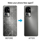 For OPPO Reno10 Pro+ Back Cover with Camera Lens Cover, For OPPO Reno10 Pro+