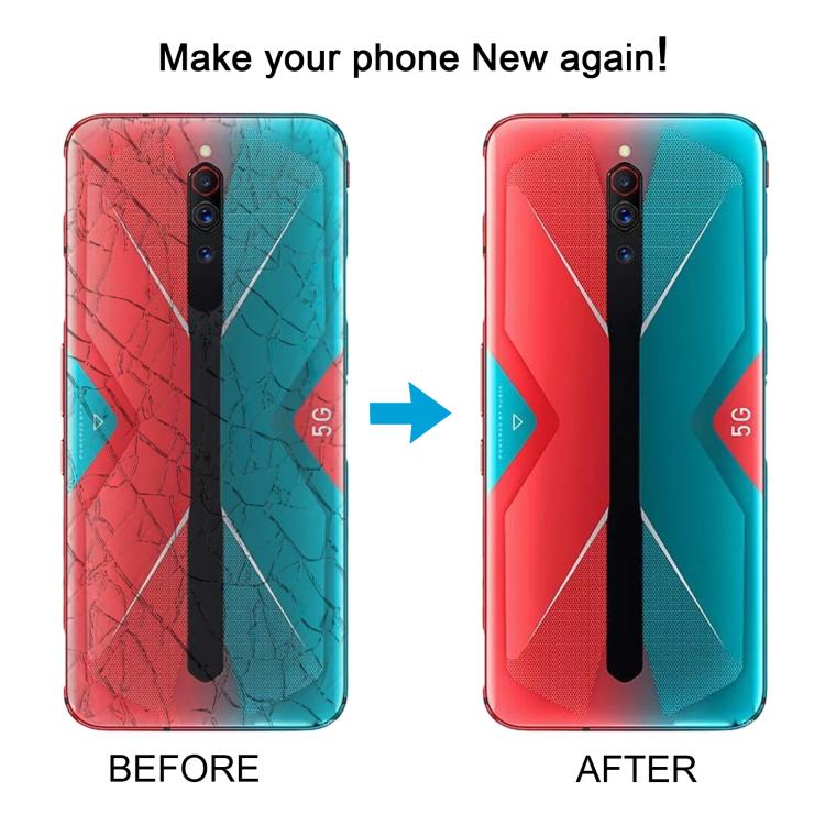 For ZTE nubia RedMagic 5G NX669J Glass Battery Back Cover, For ZTE nubia RedMagic 5G