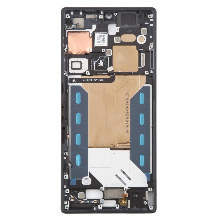 For ZTE nubia RedMagic 10 Pro Middle Frame Bezel Plate with In-Display Fingerprint Sensor Flex Cable, For ZTE nubia RedMagic 10 Pro
