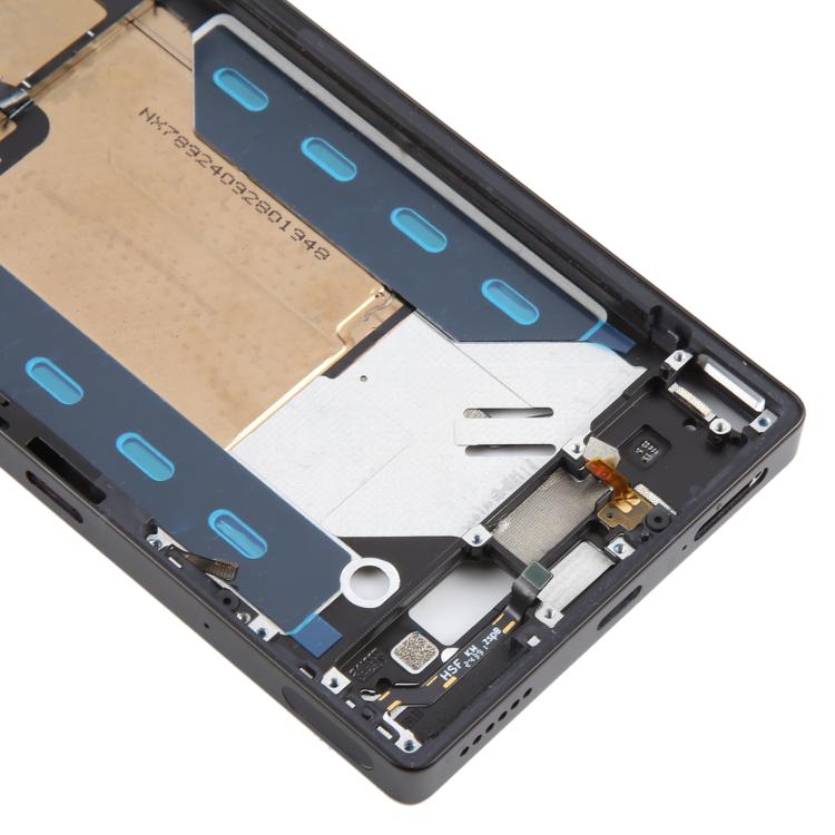 For ZTE nubia RedMagic 10 Pro+ Middle Frame Bezel Plate with In-Display Fingerprint Sensor Flex Cable, For ZTE nubia RedMagic 10 Pro+