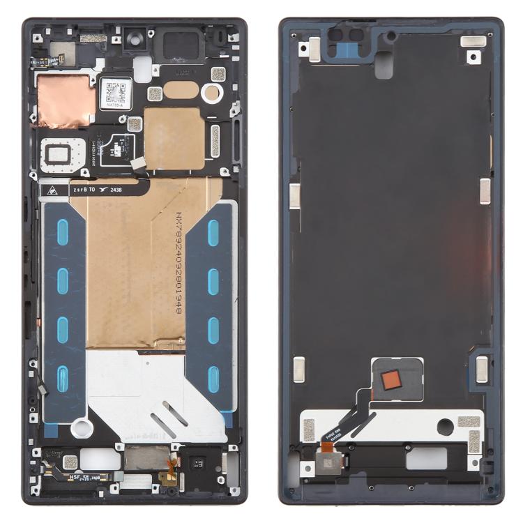 For ZTE nubia RedMagic 10S Pro NX789J Middle Frame Bezel Plate with In-Display Fingerprint Sensor Flex Cable, For ZTE nubia RedMagic 10S Pro