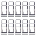 For Xiaomi Redmi 14R 5G 10pcs Original SIM Card Tray + SIM Card Tray + Micro SD Card Tray, For Xiaomi Redmi 14R 5G(Original)