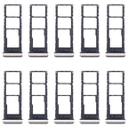 For Tecno Spark 20 Pro 4G 10pcs Original SIM Card Tray + SIM Card Tray + Micro SD Card Tray, For Tecno Spark 20 Pro 4G