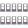 For Motorola Moto G71 5G XT2169-1 XT2169-2 10pcs Original SIM Card Tray + SIM Card Tray, For Motorola Moto G71 5G