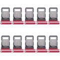 For Motorola Edge 30 Fusion XT2243-1 10pcs Original SIM Card Tray + SIM Card Tray, For Motorola Edge 30 Fusion