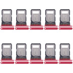 For Motorola Edge 30 Fusion XT2243-1 10pcs Original SIM Card Tray + SIM Card Tray, For Motorola Edge 30 Fusion