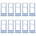 For Motorola Moto G31 XT2173-3 10pcs Original SIM + Micro SD Card Tray, For Motorola Moto G31