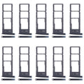 For Motorola Moto G6 10pcs Original SIM Card Tray + SIM Card Tray + Micro SD Card Tray, For Motorola Moto G6